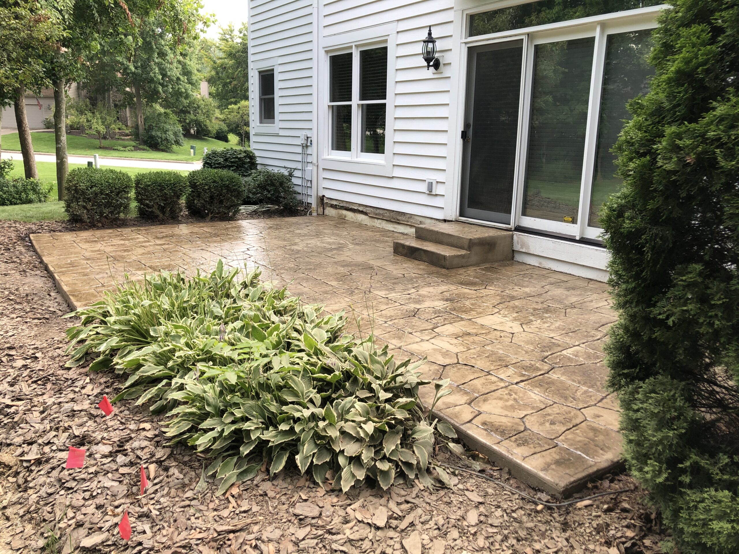 Concrete patio Westerville Ohio