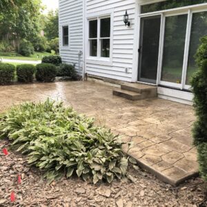 Concrete patio Westerville Ohio